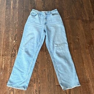 Hollister Light Blue Straight-Leg Jeans